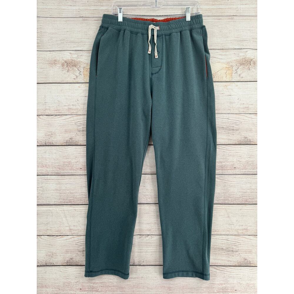 Carbon2Cobalt Chaise Loungers Sweatpants Mens L Steel Blue Super Soft Drawstring